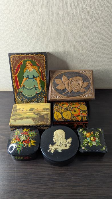 Шкатулки часів СССР