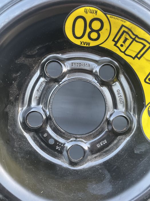 Koło dojazdowe Zapasowe Ford 155/70r17 ford s-max Edge nowe oryginał