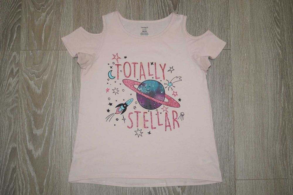 Футболка рожева для дівчинки Carters