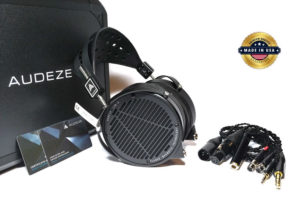 Нові Audeze LCD-X 2024 нейтральні топи бестселлери, з наклейкою, $1200