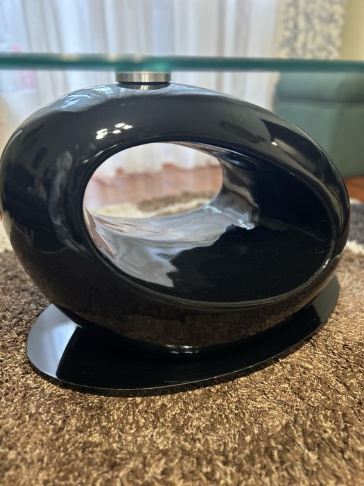 Mesa de Centro em Cristal temperado – Moderna e Elegante