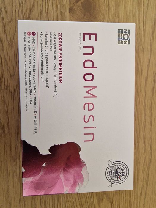 Endomesin całe opakowanie + dodatkowych 28 kapsułek x2