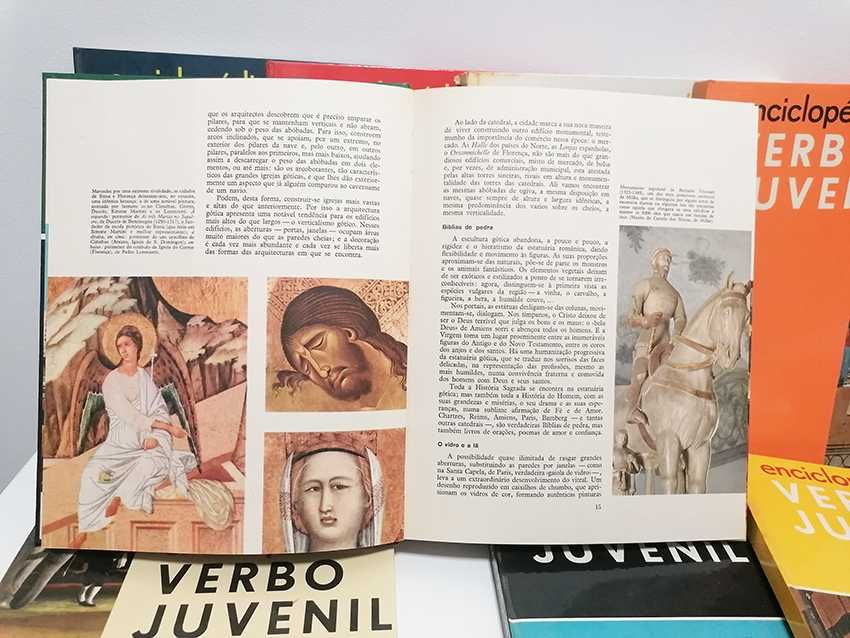 Enciclopédia Verbo Juvenil (12 volumes + caixa)