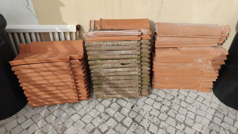 Restos material Telhasol 12 Lusoceram