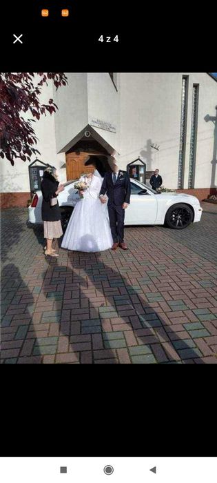 Kurteczka futerko ślubne rozmiar 36