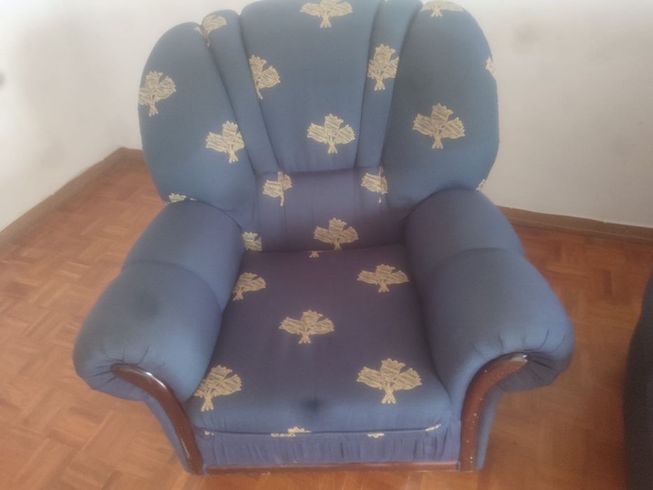 Sofa e 2 poltronas