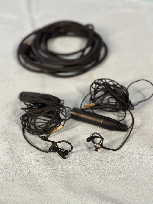 Mikrofon krawatowy 2 szt. + kabel XLR Sennheiser MKE 2-5