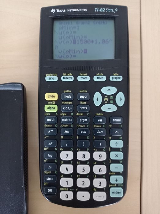 Calculadora científica texas ti 82 stats