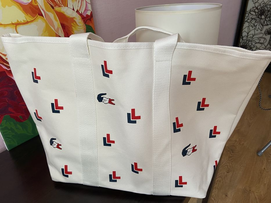 Сумка, Lacoste original, текстиль