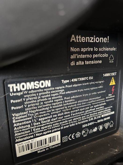 Телевізор Thomson 14