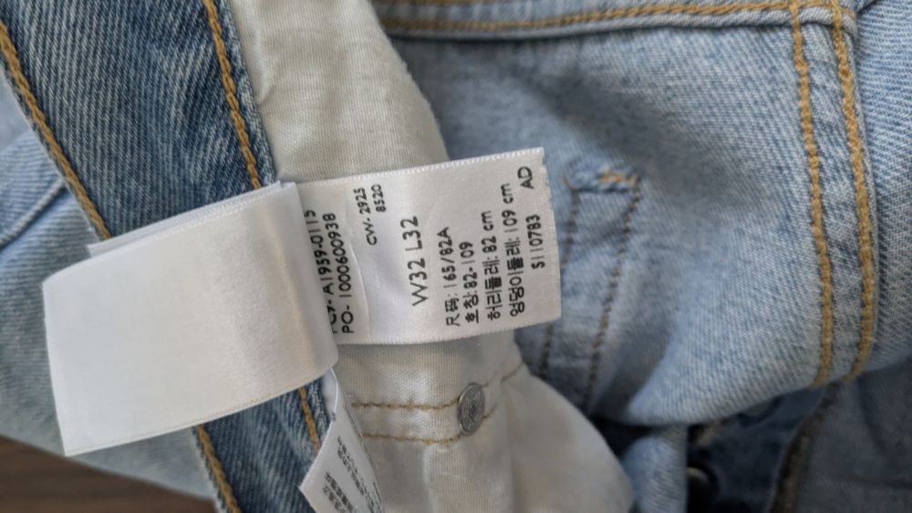 499 '90S - Jeansy Straight Leg