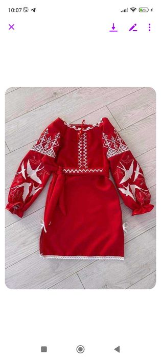 Вишиванка, Вишите плаття