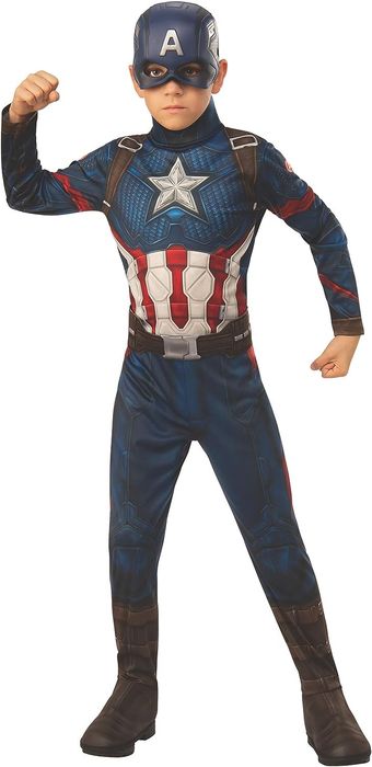 Kostium dla chłopca Marvel Kapitan Ameryka rozmiar M ŁB2p