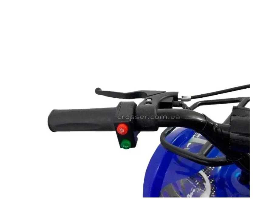 Квадроцикл електричний дитячий Crosser 36В 800Вт - Синій