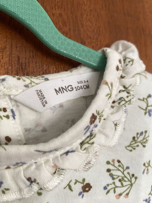 Camisola floral mango