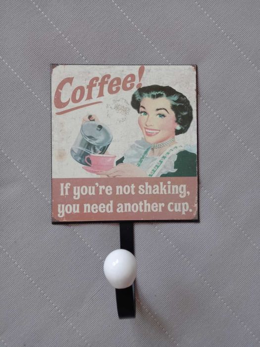 wieszak kuchenny vintage retro lata 50-te