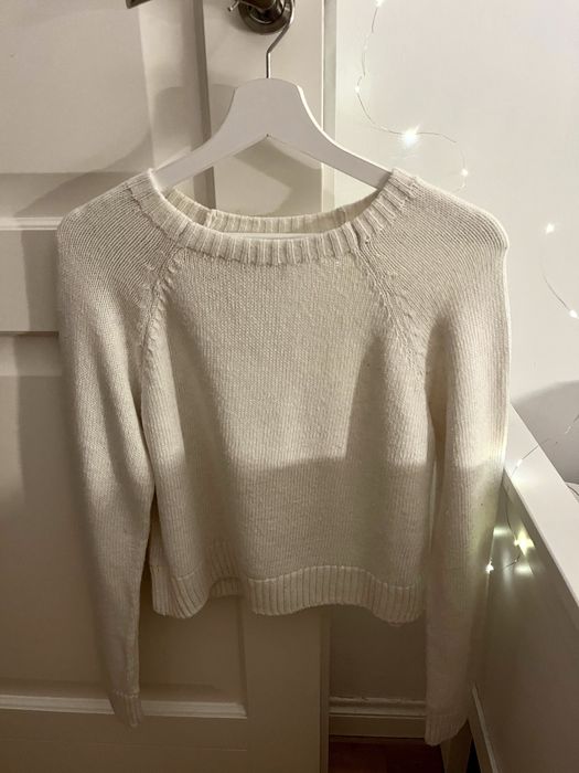 Sweter biały terranova