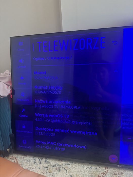 LG 55” 4K Smart TV – 55UM7660PLA