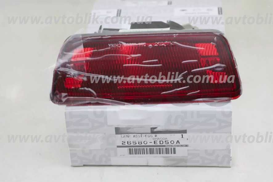 Фонарь в бампер Nissan Qashqai, Rogue, Juke, Leaf, Tiida X-Trail