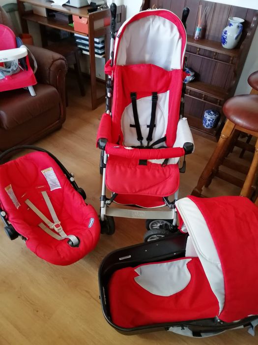 Carrinho trio Chicco-conjunto