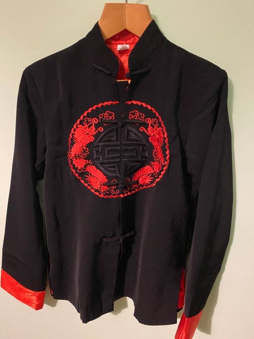 Шовковий піджак в китайському стилі