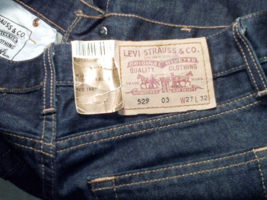 оригинальные джинсы клеш LEVI'S