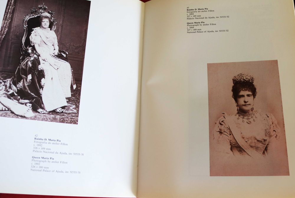 A Rainha D Maria Pia Iconografia 1987 Palácio Nacional da Ajuda álbum de imagens