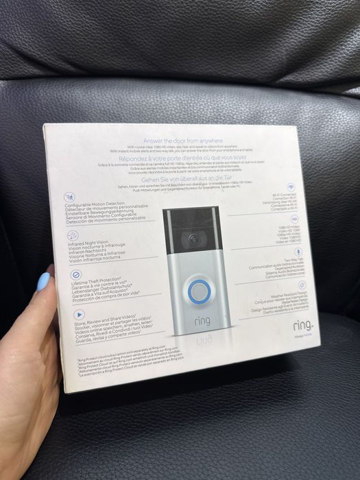 Панель виклику Ring Video Doorbell (2 gen) - 1080p HD video