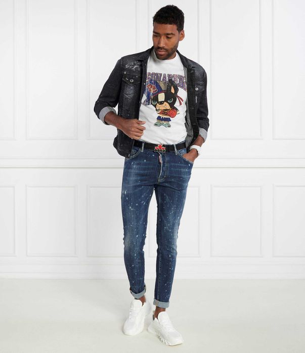 DSQUARED2 jeans dark moldy WASH COOL GUY roz.52 Balenciaga OFF- White