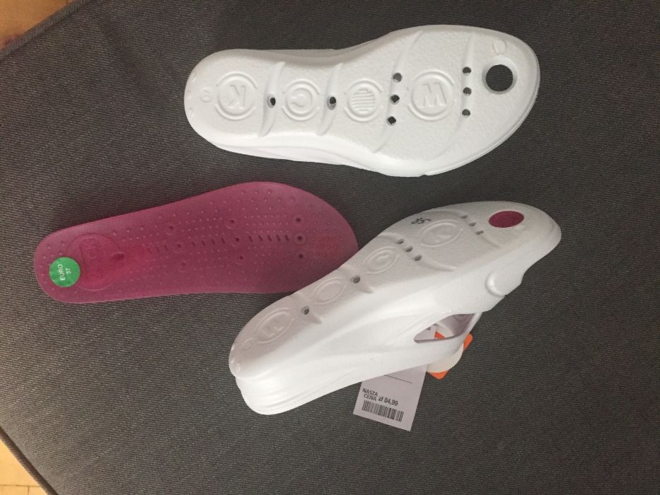 klapki Wock/raj dla stóp, idealne np., na basen