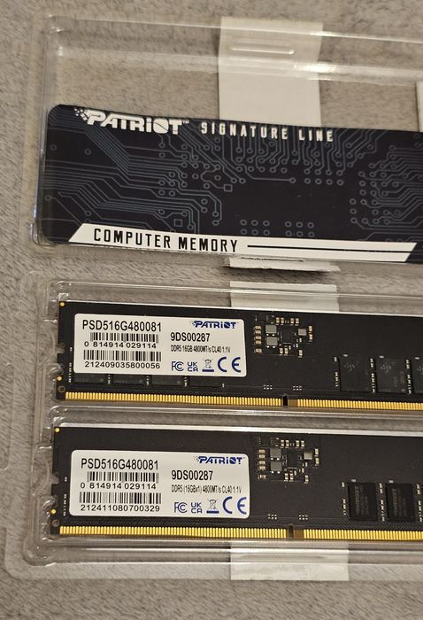 Оперативна пам'ять PATRIOT 32 GB (2x16GB) DDR5 4800 MHz