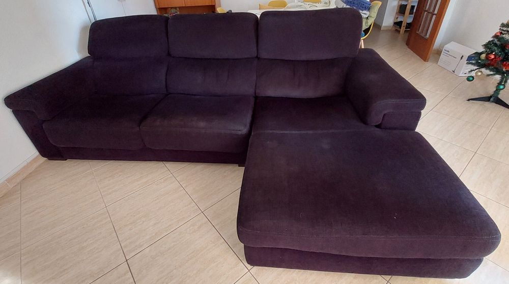 Sofá Chaise Longue 3 lugares