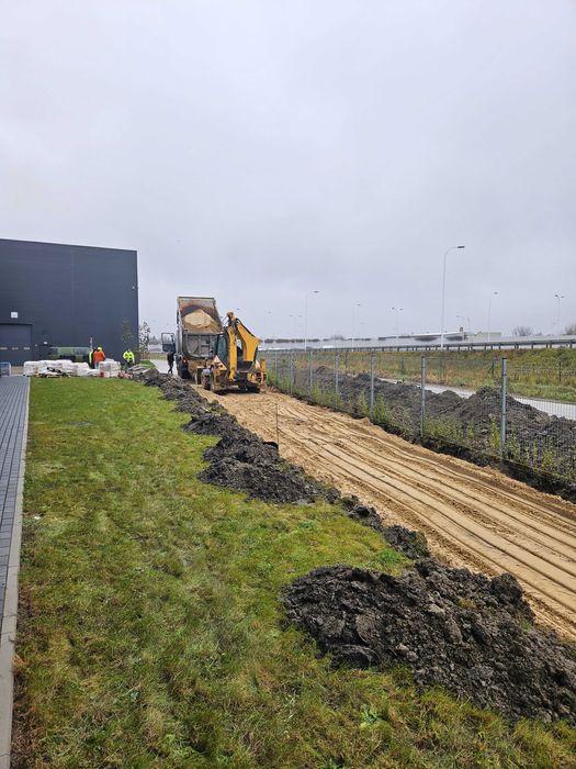 ziemia przesiewana piasek kopalniany piasek płukany wiślak transport