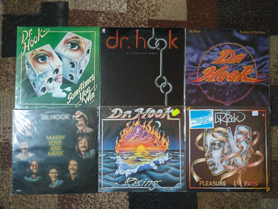 винил Dr. Hook  6 LP  Air Supply  5 lp  Eric Clapton 1974,1986