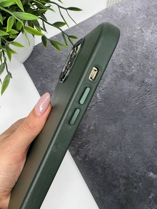 Шкіряні чохли з MagSafe для iPhone 12 Pro Max | Кожаный чехол на Айфон