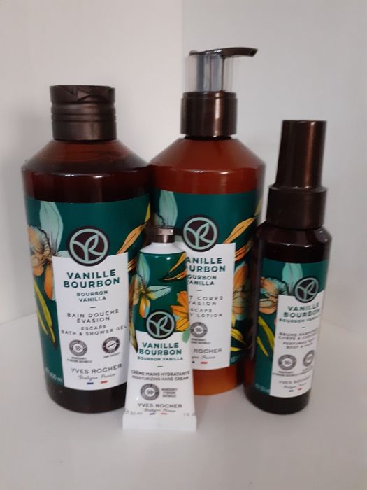 Conjuntos baunilha yves rocher