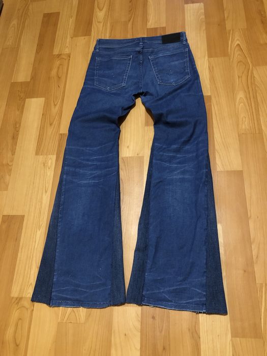 Flared Blue Jeans