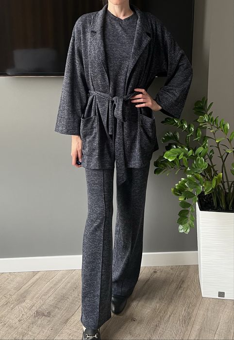 Трикотажний костюм трійка (з футболкою та кімоно)