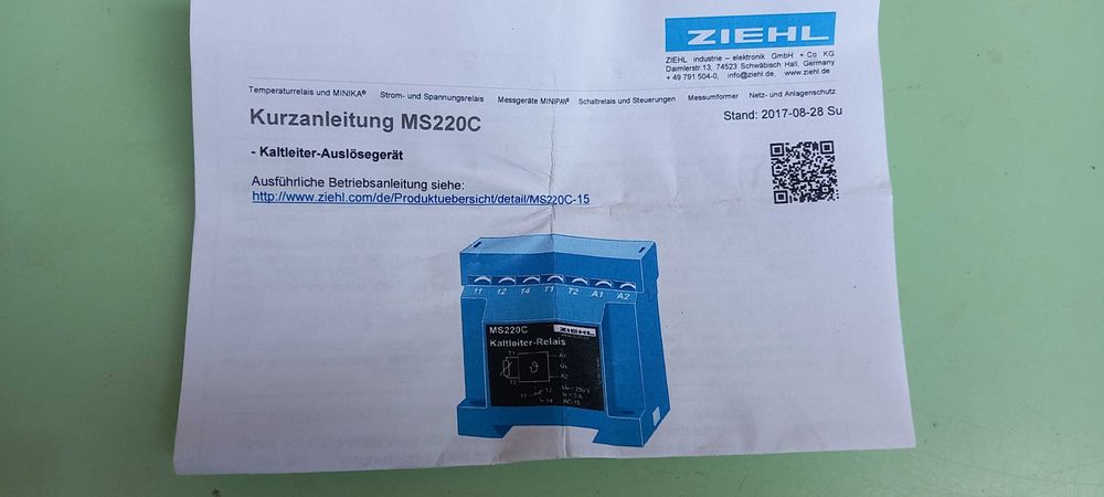 ZIEHL  MS220C  T221804