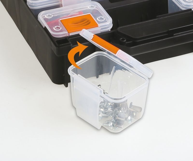 beta organizer tool case with 12 removable tote-trays 51900001