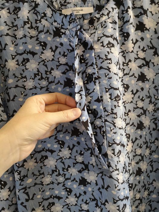 Koszula bluzka z jedwabiem Lovechild