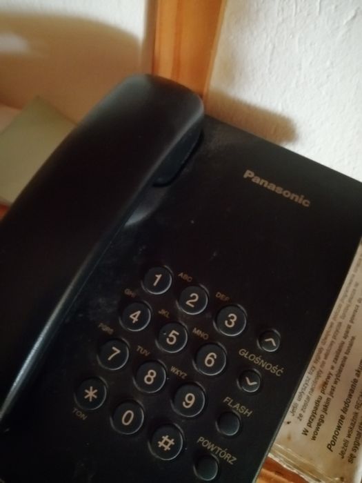 Telefon stacjonarny panasonic kx ts500pd