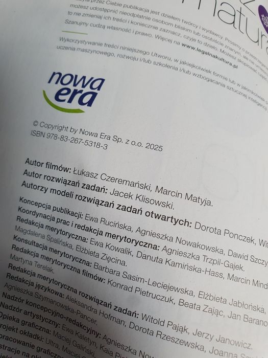 Nowa Teraz Matura matematyka poziom podstawowy
