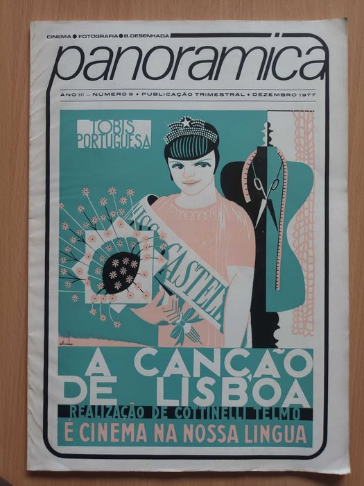 Panoramica Revista 1977 Almada Negreiros Beatriz Costa Cinema