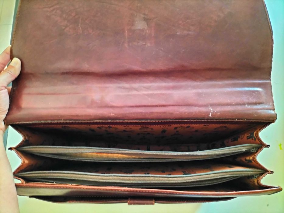 Pasta de Pele Vintage - Homem