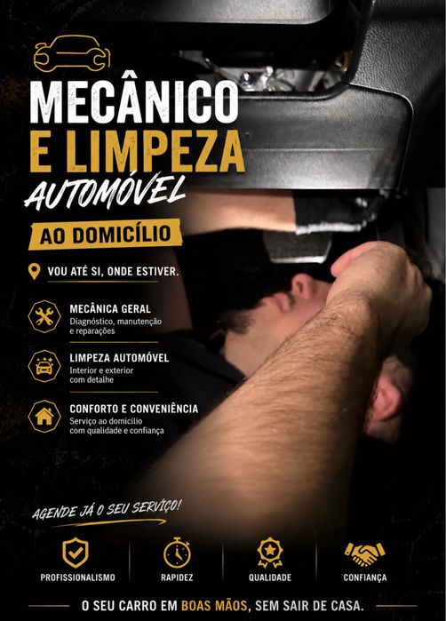 Mecanico e limpeza automovel ao domicilio