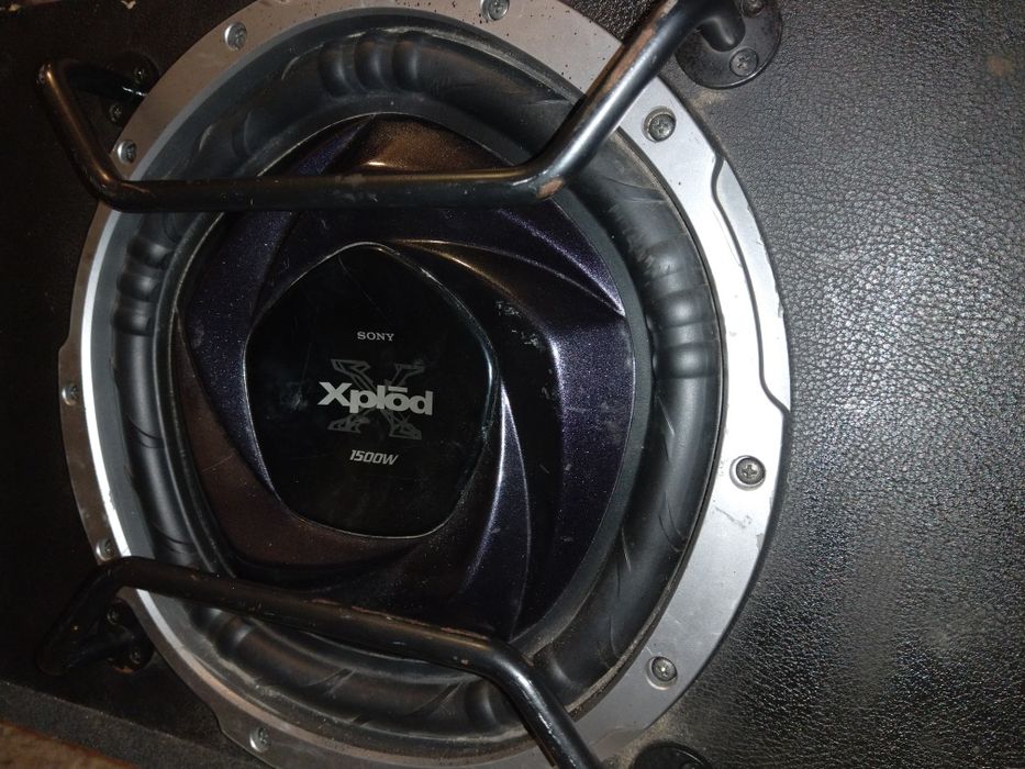 Skrzynia basowa Sony XS-LB12S slim 1500watt 380rms subwoofer tuba