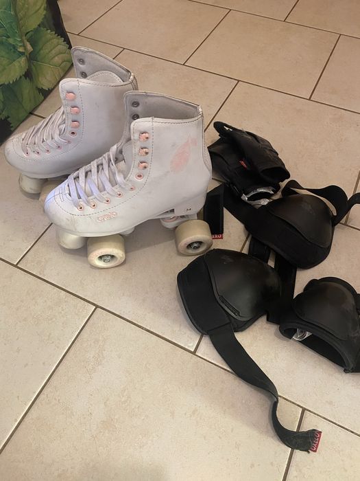 Wrotki figurowe Oxelo Quad 100