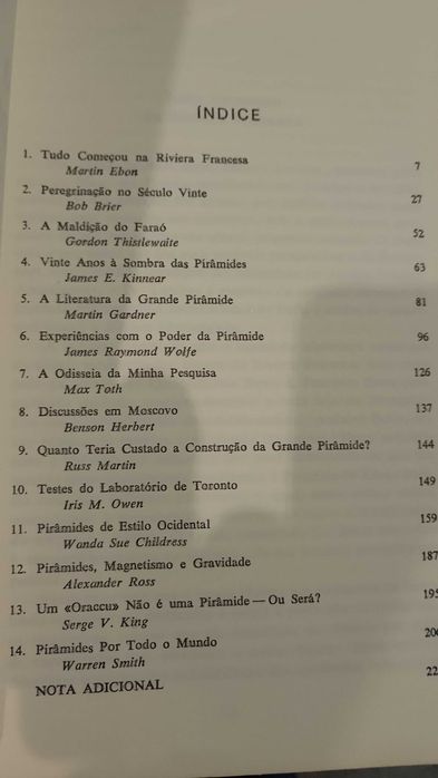 O Misterioso Poder da Pirâmide - Martin Ebon