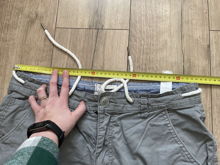 Szorty męskie, szare rozmiar L